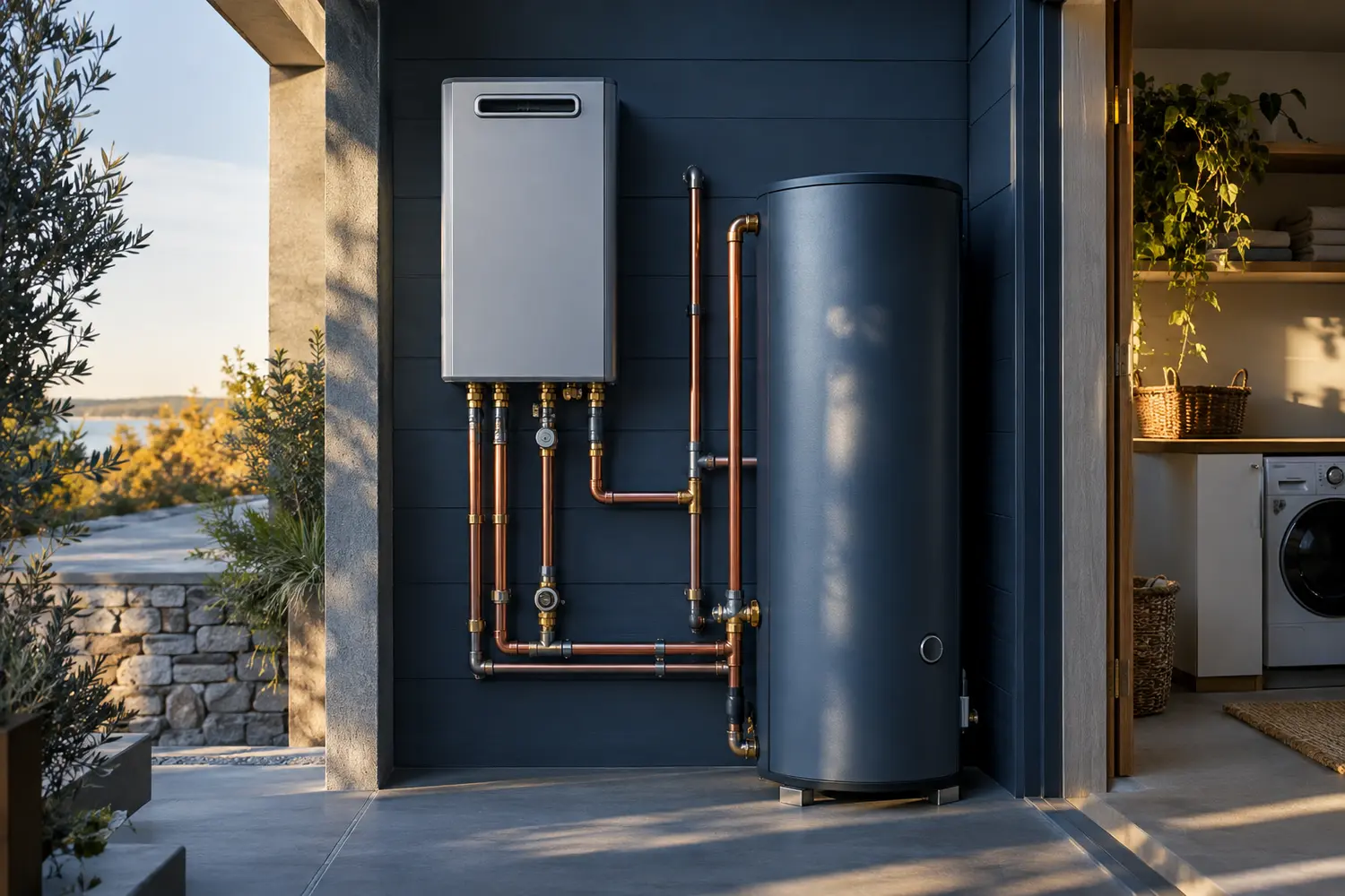 Hot water system options for comparison